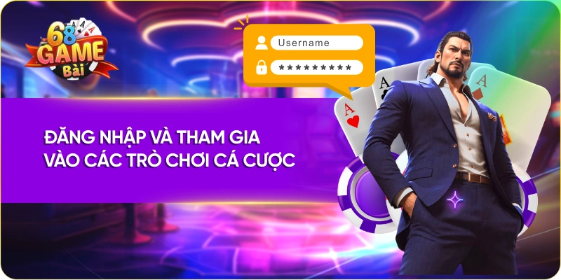 Đăng ký 68 game bài và tham gia vào các trò chơi cá cược